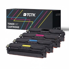 Multipack (4) Tonery CMYK (Azurová/Purpurová/Žlutá/Černá) Kompatibilní s Samsung CLP, CLX, Xpress - Nahrazuje CLT-C504S (SU025A)